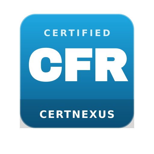CertNexus CyberSec First Responder (CFR) badge
