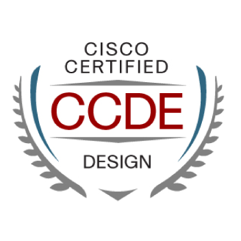 Cisco Certified Design Expert (CCDE) badge