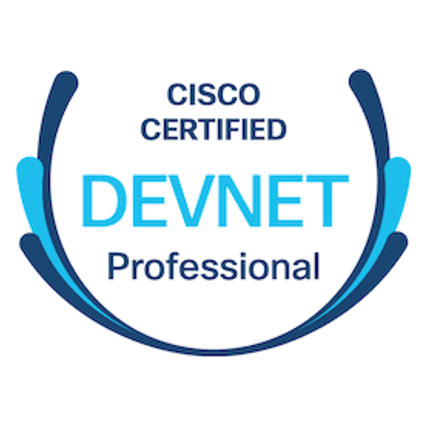 Cisco Certified DevNet Professional badge