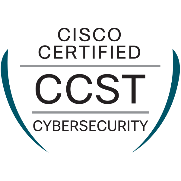 Cisco Certified Support Technician (CCST) Cybersecurity badge