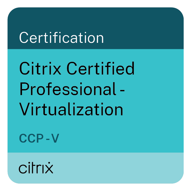 Citrix Certified Professional – Virtualization (CCP-V) badge