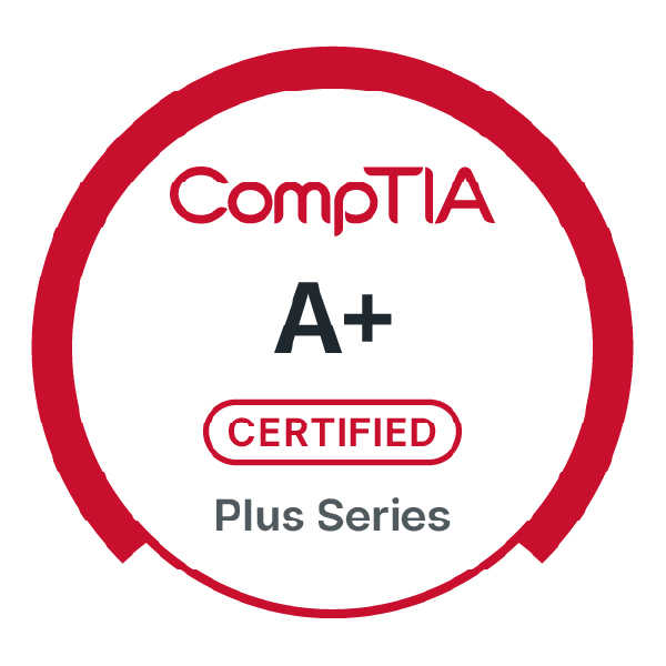 CompTIA A+ Core 2 badge