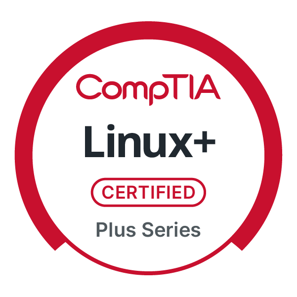 CompTIA Linux+ badge