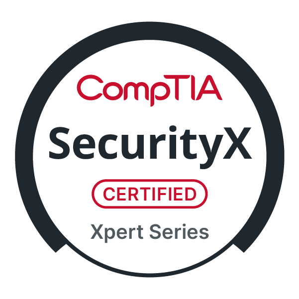 CompTIA SecurityX (CASP+) badge
