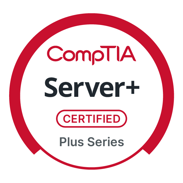 CompTIA Server+ badge