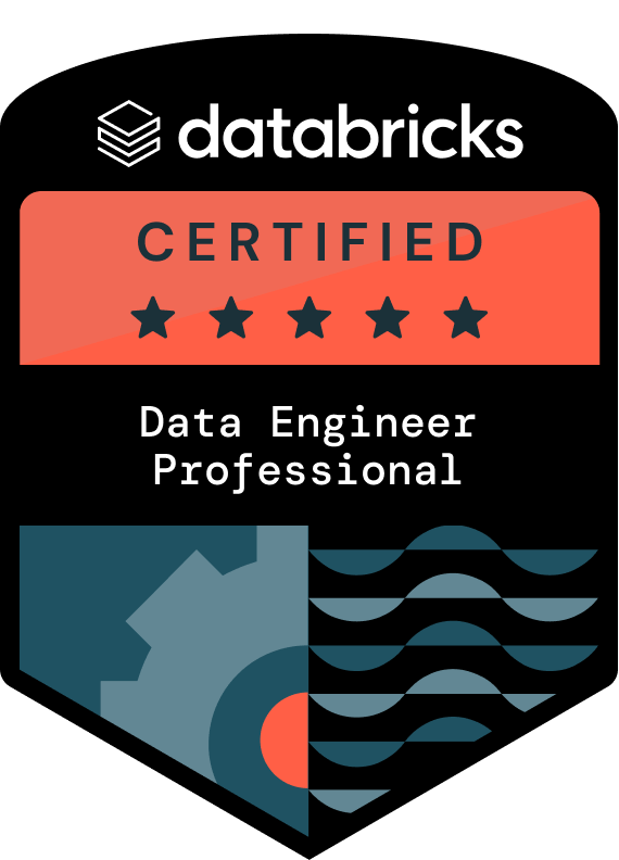 Databricks Certified Data Engineer Professional badge