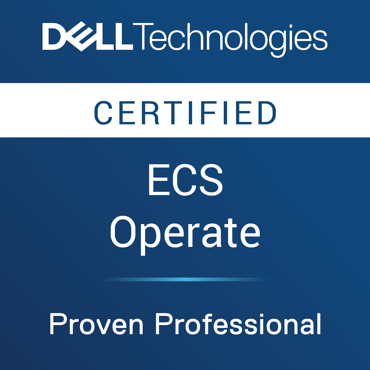 Dell ECS Operate badge