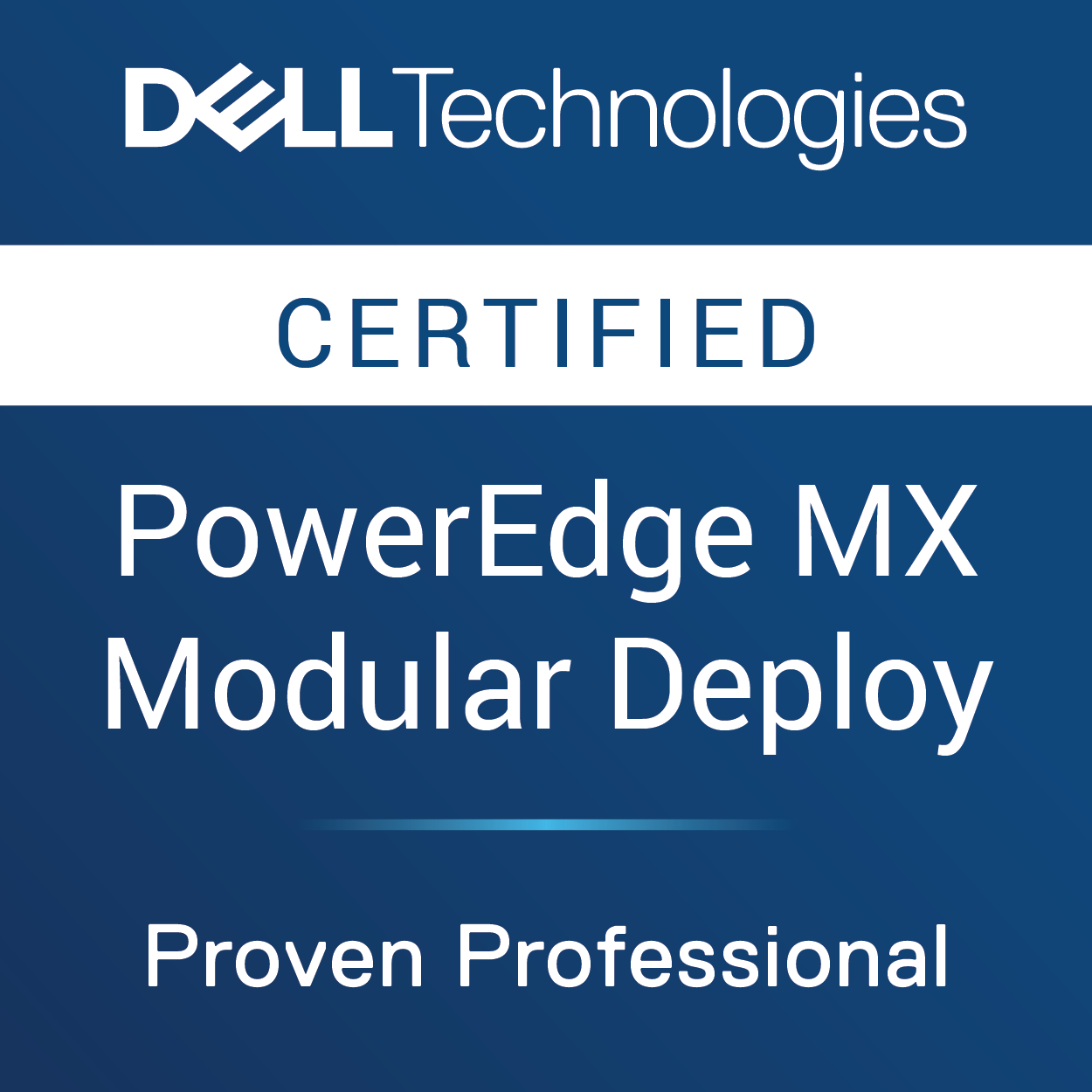 Dell PowerEdge MX Modular Deploy badge
