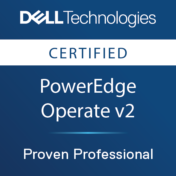 Dell PowerEdge Operate badge