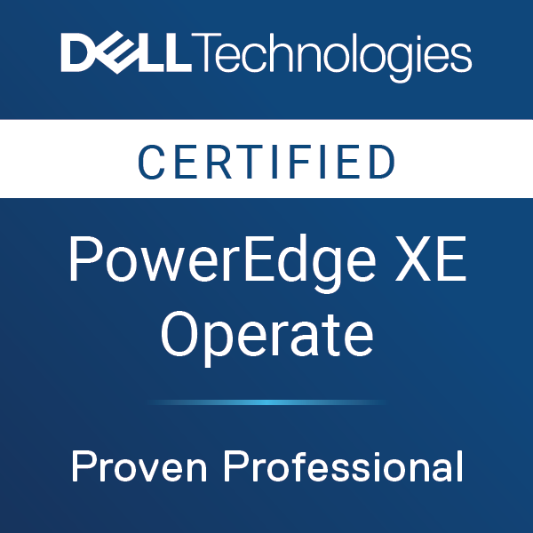 Dell PowerEdge XE Operate badge