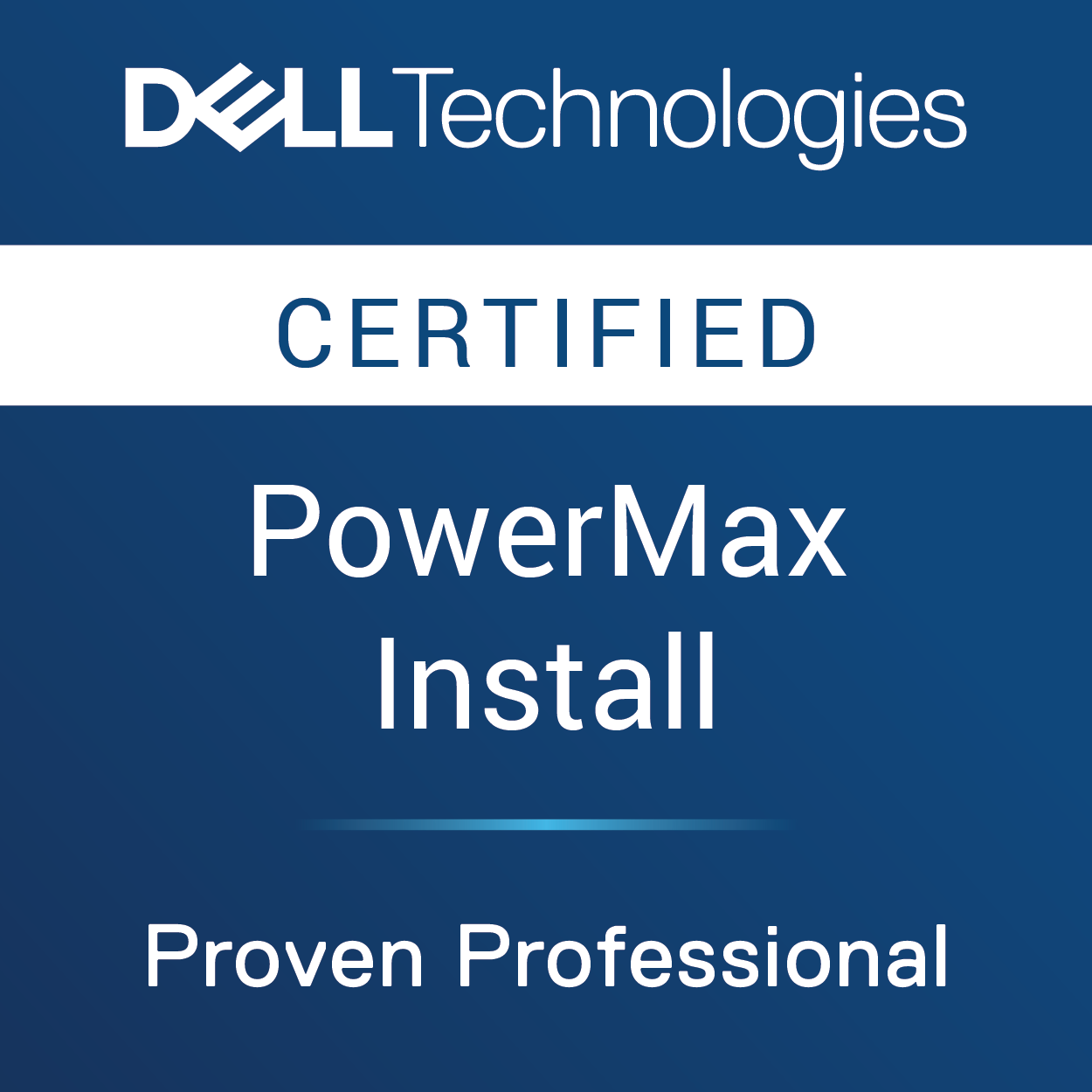 Dell PowerMax Install badge