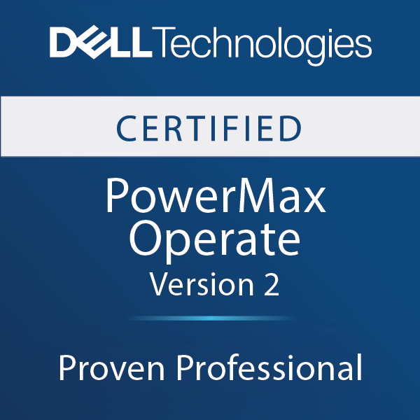 Dell PowerMax Operate badge