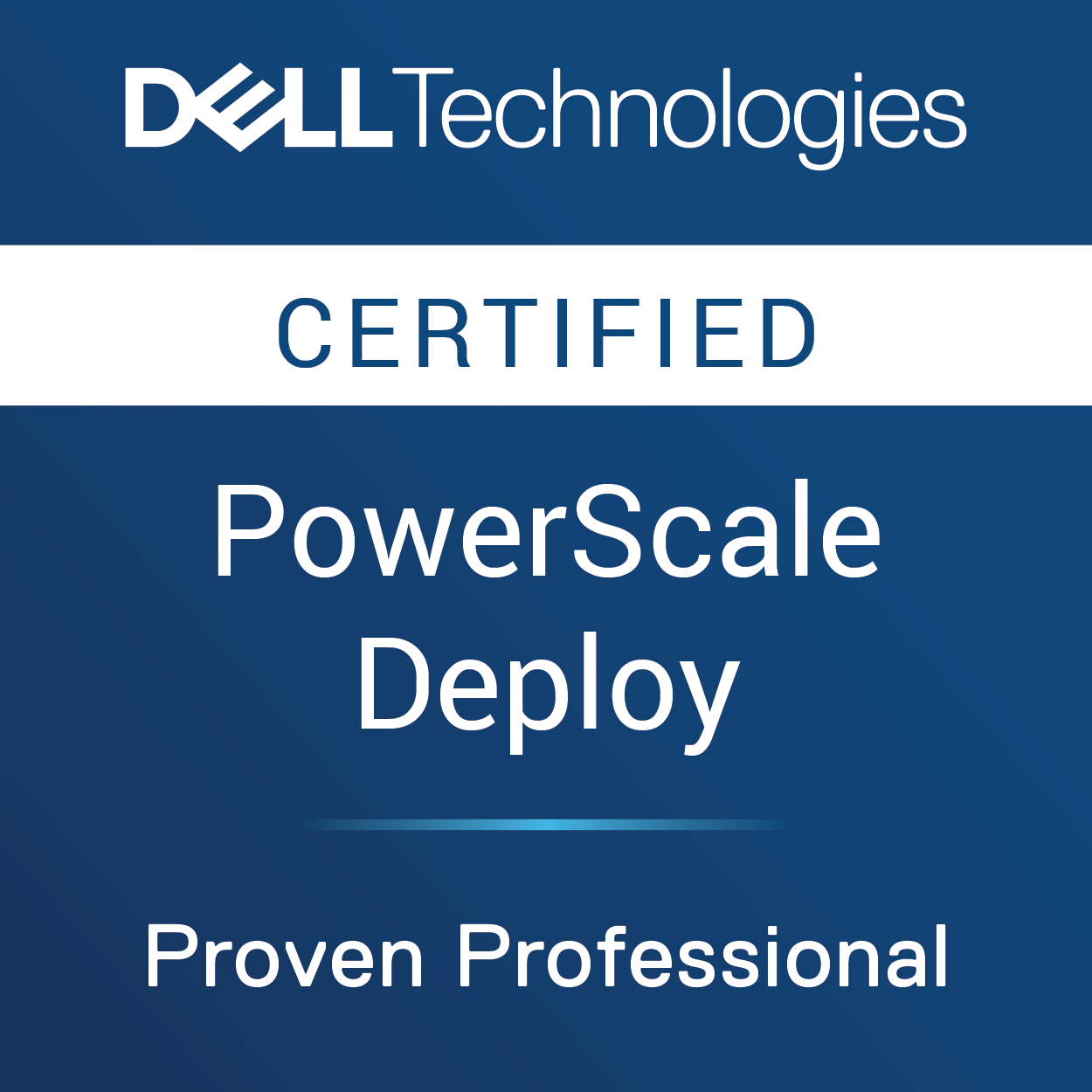 Dell PowerScale Deploy badge