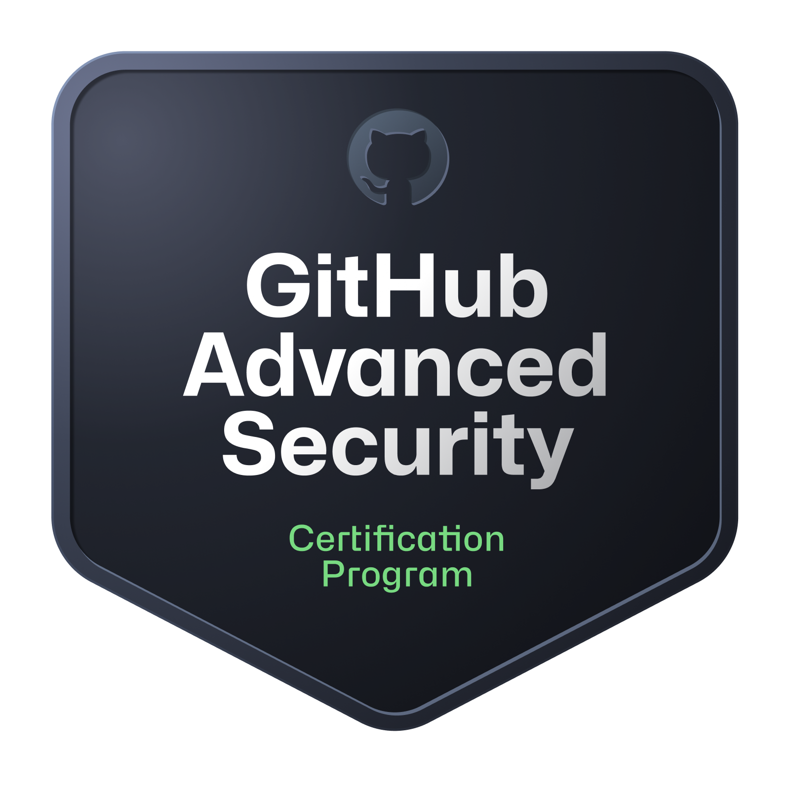 GitHub Advanced Security (GH-500) badge