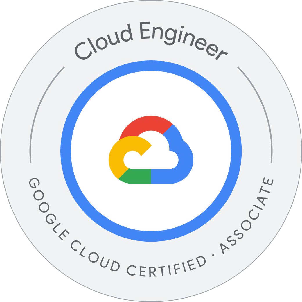 Google Cloud Associate Cloud Engineer badge
