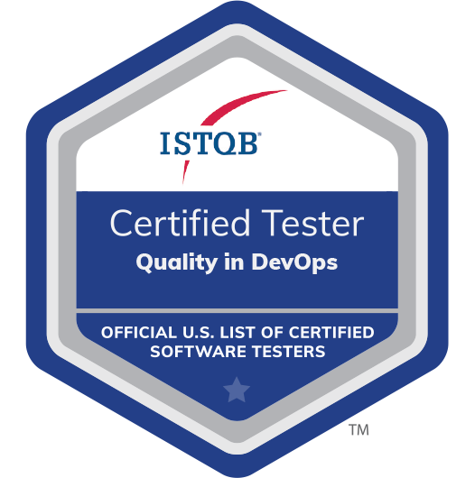 Certified Tester Quality in DevOps badge