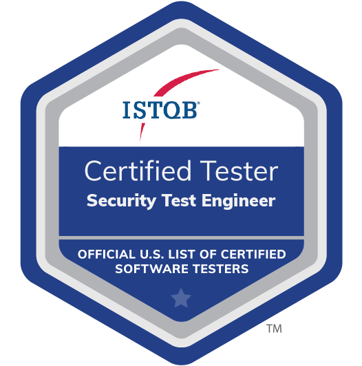 Certified Tester Security Test Engineer badge