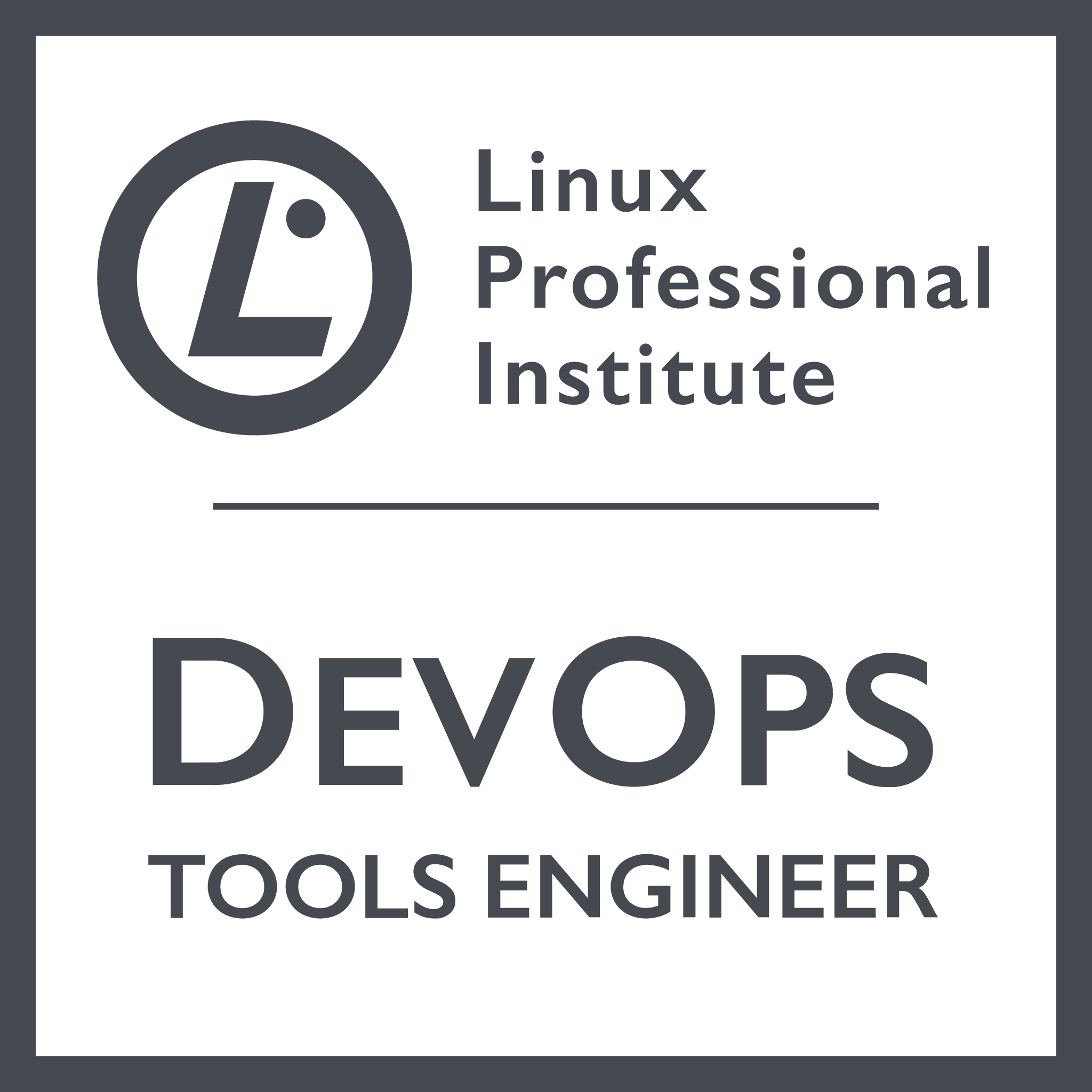 LPI DevOps Tools Engineer badge