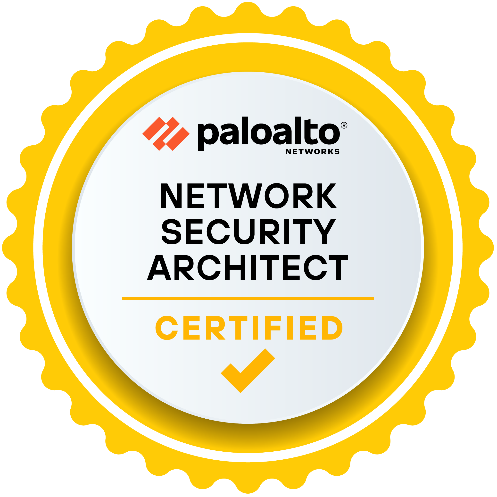 Palo Alto Networks Certified Network Security Architect badge