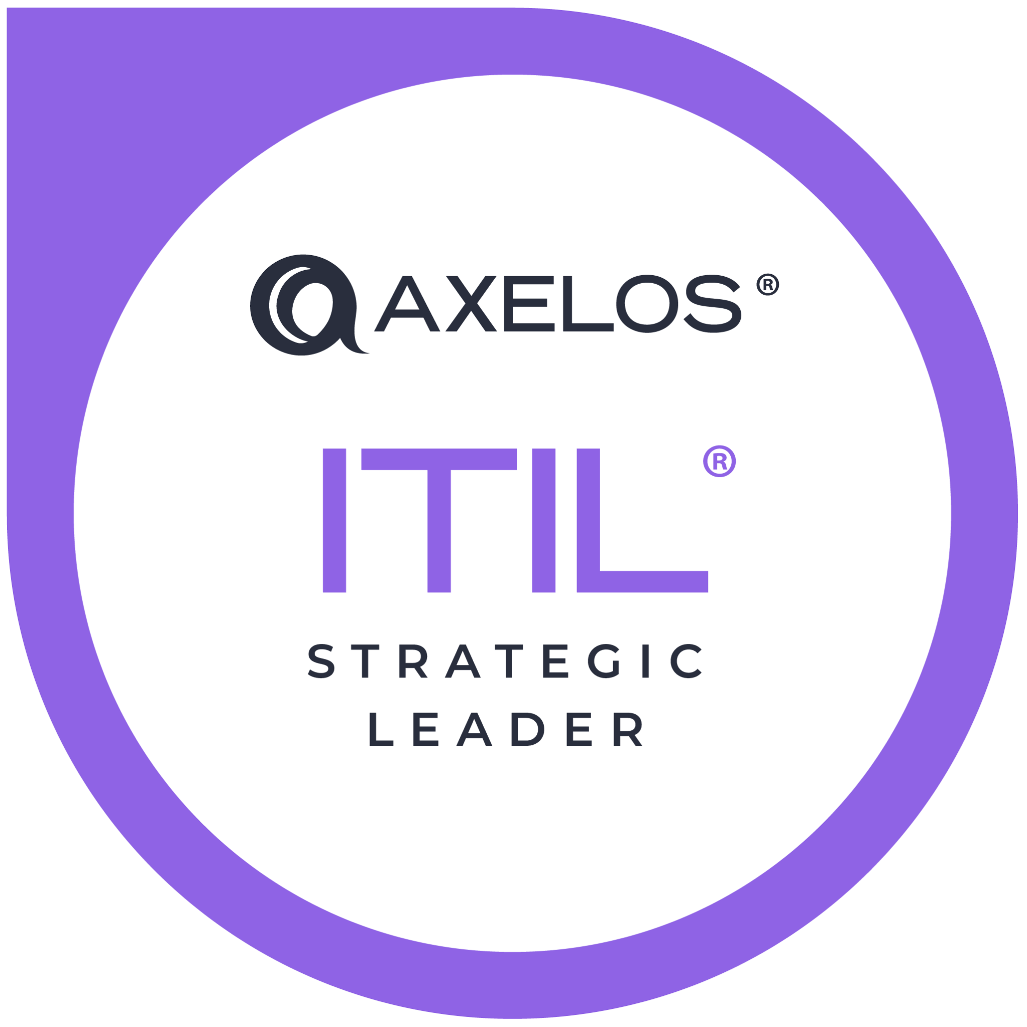 ITIL 4 Strategic Leader badge