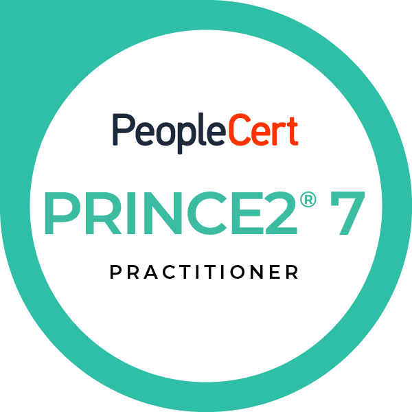 PRINCE2 Practitioner (Version 7) badge