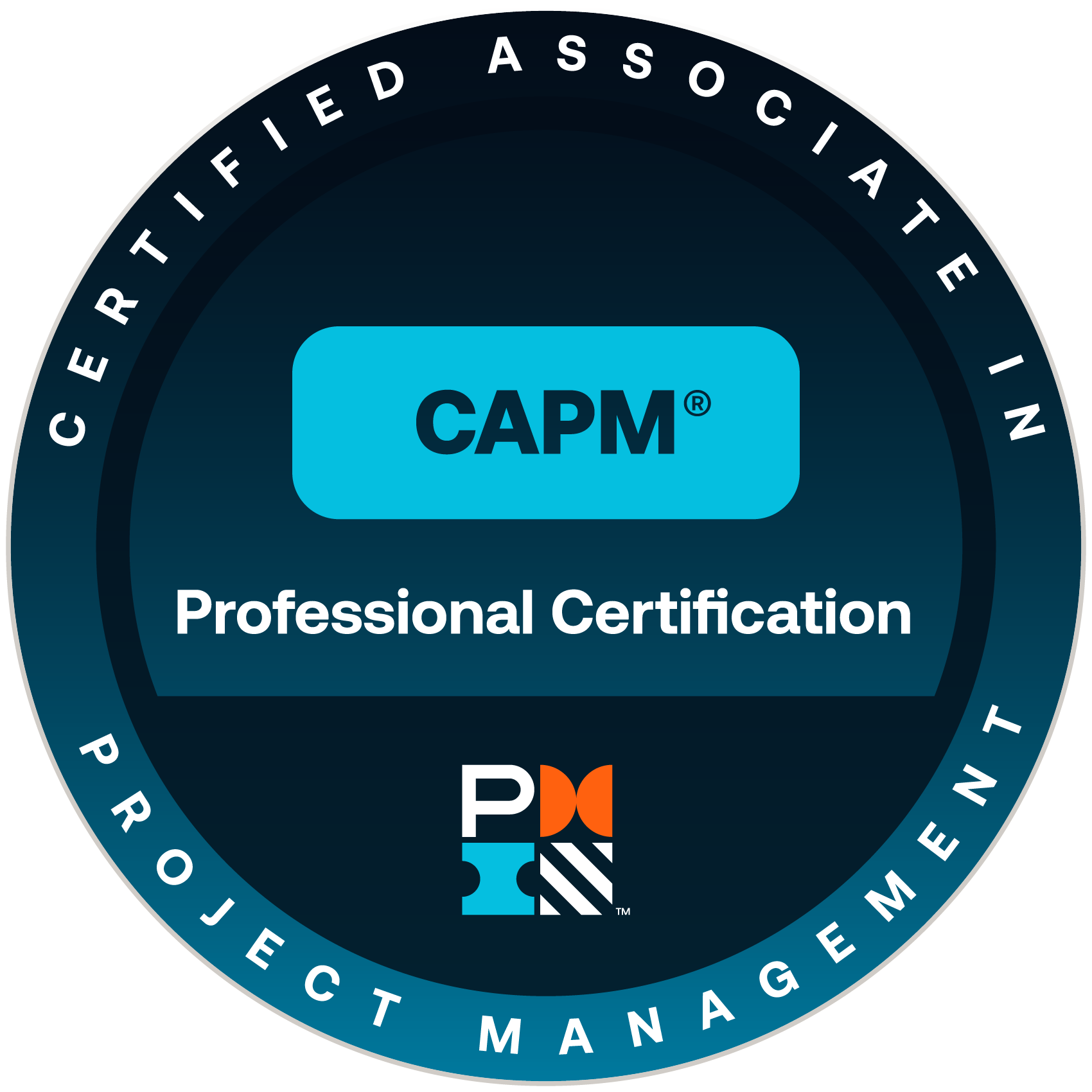 Certified Associate in Project Management badge