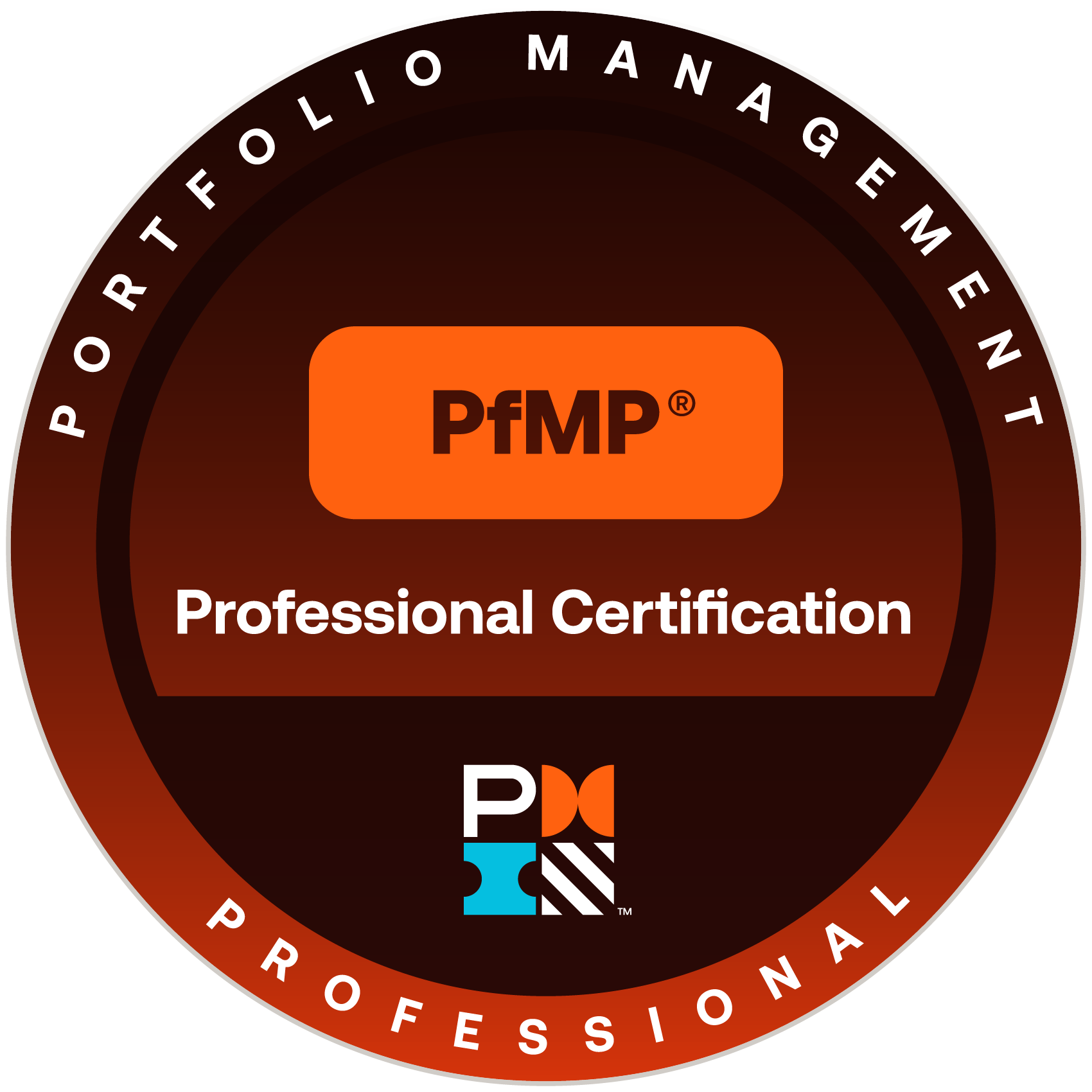 PMI Portfolio Management Professional (PfMP) badge