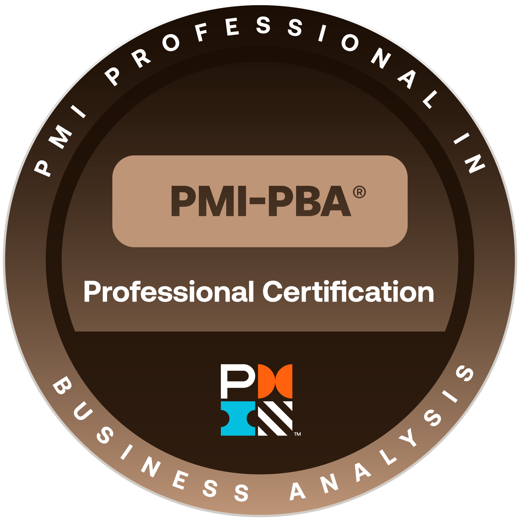 PMI Professional in Business Analysis badge