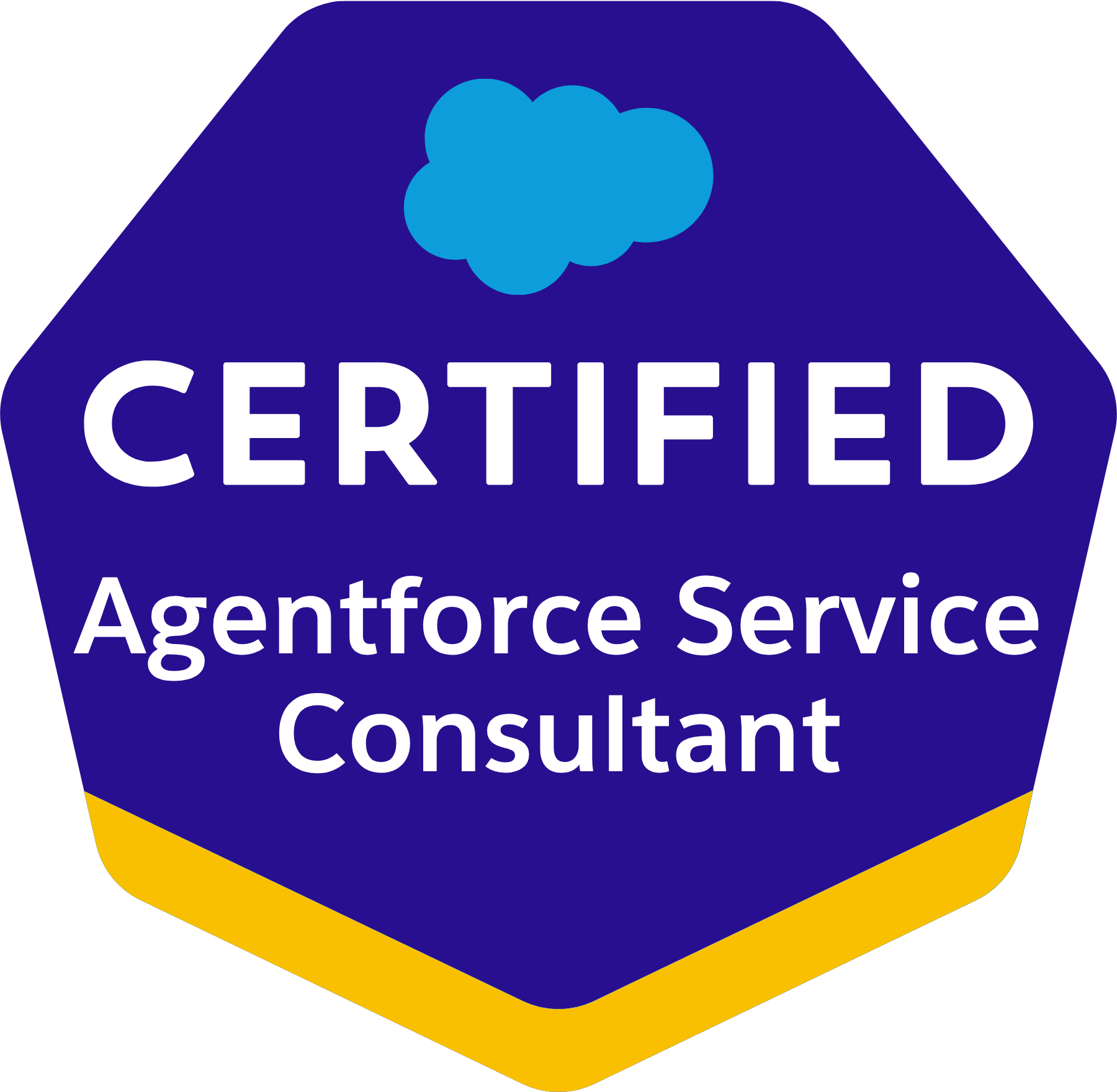 Salesforce Certified Agentforce Service Consultant badge