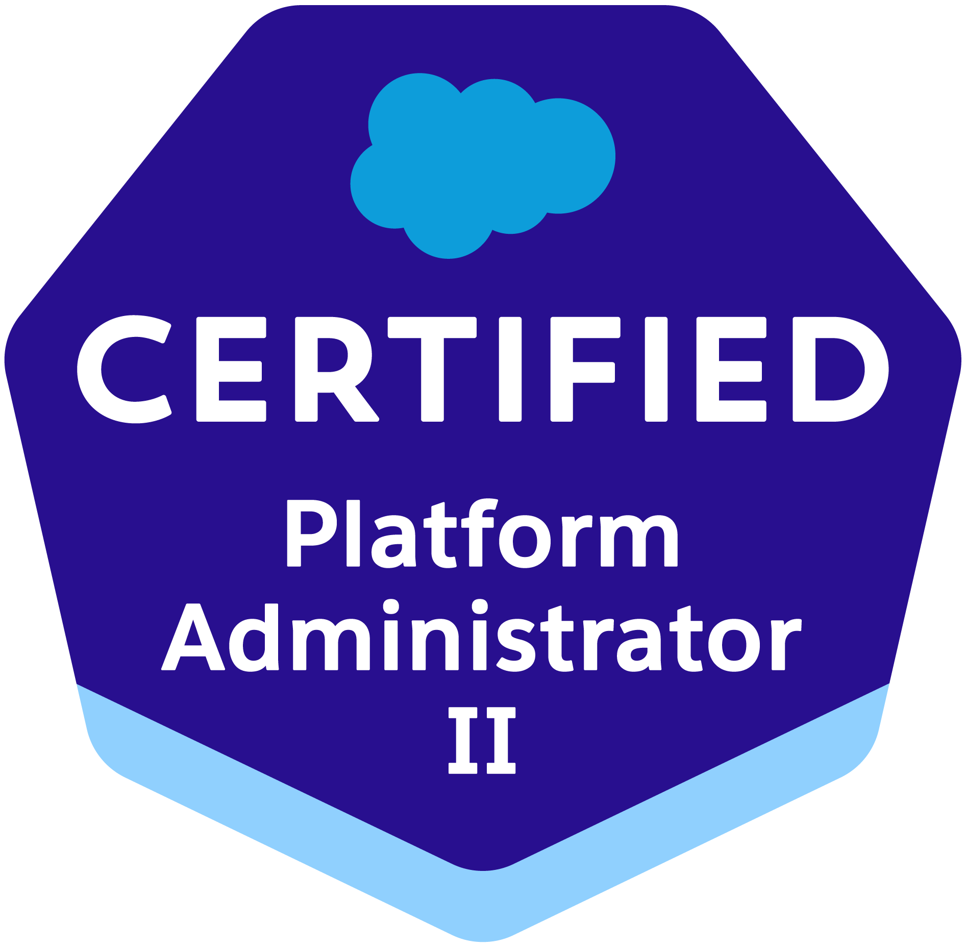 Salesforce Certified Platform Administrator II badge