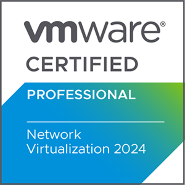 VMware Certified Professional - Network Virtualization (NSX) badge